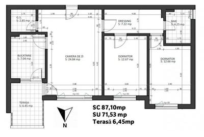 OPORTUNITATE Noul An în apartament complet mobilat, lângă pădurea Băneasa - 16