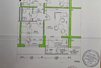 Spatiu comercial / de birou, 67 mp, parter stradal cu vad / trafic pietonal - 3