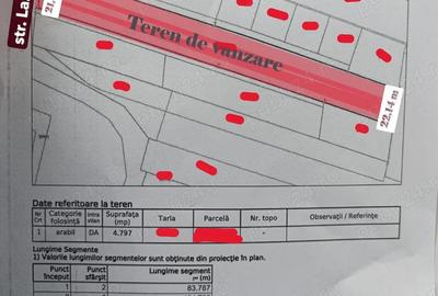 Teren de 4797 mp, în Bujoreni - 7
