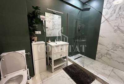 Apartament cu 2 camere semidecomandat, mobilat în Florești - 11