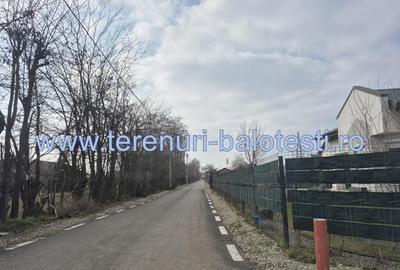 Teren Balotesti,vecinatate Dn1 Bucuresti Ploiesti,utilitati 600mp - 9