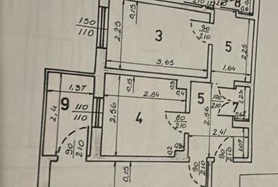 Apartament cu 3 camere decomandat în Central - 7