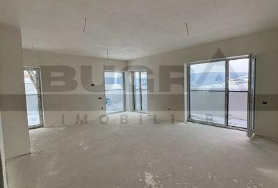 Apartament cu 3 camere semidecomandat în Baciu