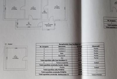 Casă cu 3 camere în Central - 1