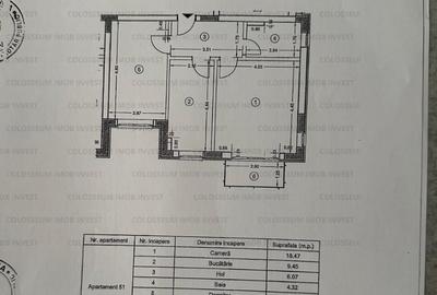 Apartament 2 camere | 52 mp + balcon | Etaj 6/8 | Avantgarden B. - 8