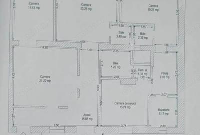 Apartament cu 5 camere semidecomandat în Bălcescu - 17