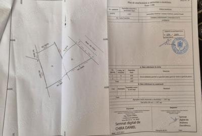 Teren de 1397 mp, în Exterior Vest