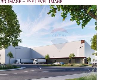 Teren logistic, PUZ aprobat, 7,63 ha, platforme + hale 23.396 mp. A0 - 7