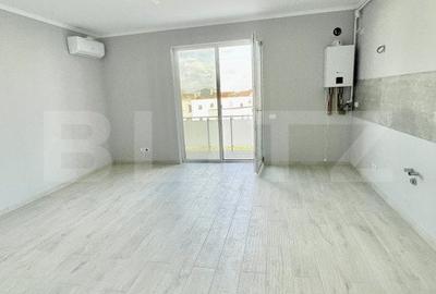 Apartament cu o camera, clima, 30 mp plus balcon, Giroc