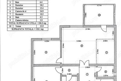 Casa individuala moderna, 3 camere + terasa, teren 400 mp Comuna Berceni - 7