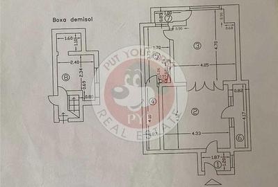 Apartament cu 2 camere semidecomandat în Dorobanți
