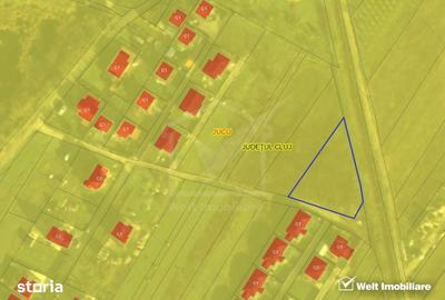 Teren de 1453 mp, în Jucu - 2
