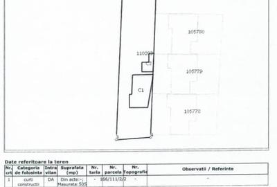 Teren intravilan Mamaia-Sat, str. M7 nr. 6, 505 mp, certificat urbanism P+4 - 4