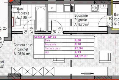 Apartament cu 1 camera + bucatarie inchisa, Soporului aproape de Iulius Mall