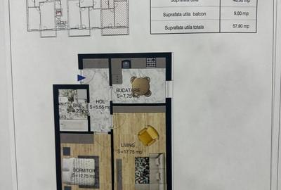 Apartament cu 2 camere în Titan - 2