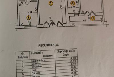 Apartament cu 2 camere semidecomandat, mobilat în Titan - 8