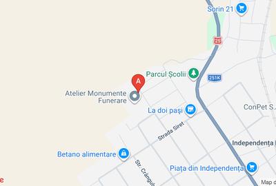 Casă individuală cu 4 camere cu Teren 1000 Mp în Independența - 1