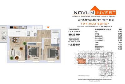 3 camere nou Novum Splaiul Independentei - Grozavesti/Politehnica - 9