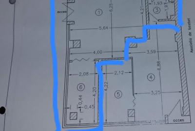 Spațiu comercial, 55 mp în Dacia - 2