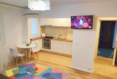 Apartament cu 2 camere semidecomandat în Băneasa