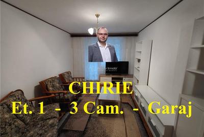 Apartament cu 3 camere decomandat, mobilat în Vest - 1