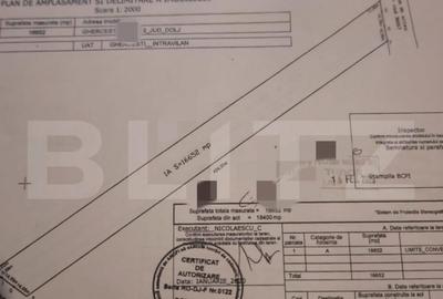 Teren de 16652 mp, în Ghercești