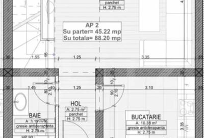 Casă cu 3 camere cu Canalizare în Giroc - 2