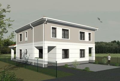 Duplex intreg,2 unitati, 4 camere/unitate  in cartier nou Sacalaz - 3