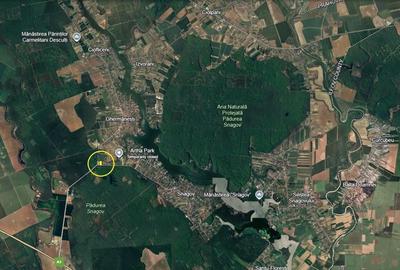 SNAGOV, lipit de Lidl, cu deschidere la Lacul Snagov, 875 mp. teren liber - 8