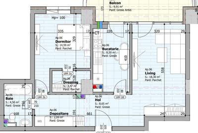 Apartament cu 2 camere în Țiglina 1 - 18