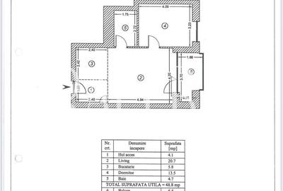 | Apartament 2 camere | One Cotroceni | DESIGN Interior I... - 14