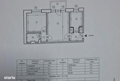 Apartament cu 2 camere semidecomandat în Mircea cel Bătrân