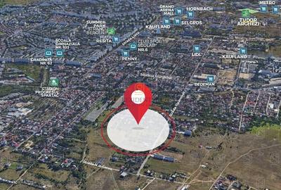 Teren intravilan 6.261 mp cu deschidere de 32 ml, Strada Tiparnitei - 2