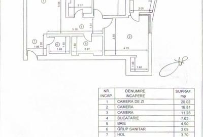 Apartament cu 3 camere semidecomandat în Politehnica - 2