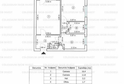 Apartament cu 2 camere decomandat, mobilat în Vlahuță - 4