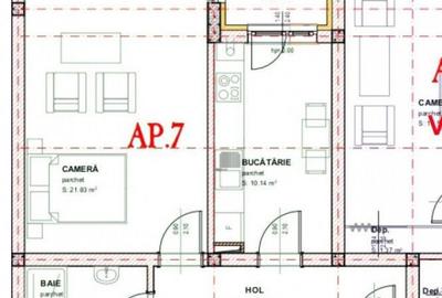 Apartament 47 mp etaj 1 zona Brana - 2