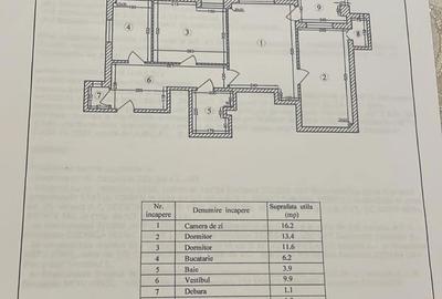 Apartament cu 3 camere decomandat în Militari - 2
