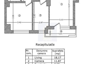 Apartament cu 2 camere decomandat în 1 Mai - 10
