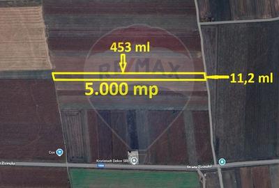 Teren agricol extravilan de 5000 mp, în Tărlungeni - 1