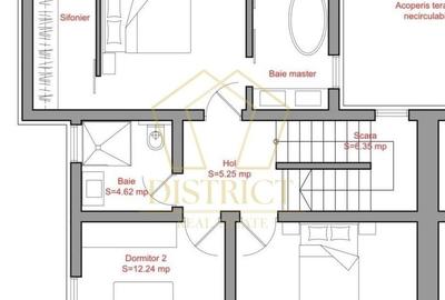 Duplex cu 5 camere cu Canalizare în Dumbrăvița - 15