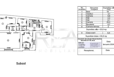 Casa de birouri de inchiriat 11 camere - 28