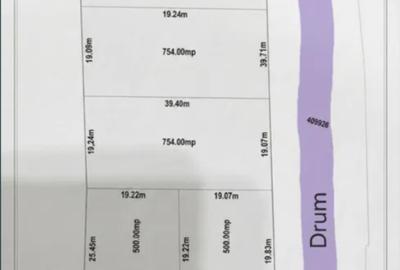 Vand teren intravilan Jebel 5 parcele, intre 500-750mp bucata - 3