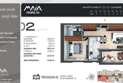 2 Camere Finisaje Premium | Incalzire in pardoseala | Pitest - 1