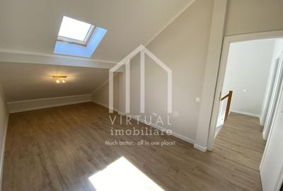 Penthouse cu 5 camere semidecomandat, mobilat în Cristian - 6