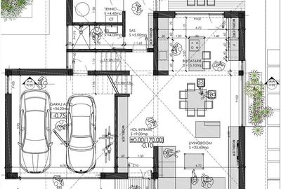 Casă cu 6 camere cu Teren 1000 Mp în Bârnova - 12