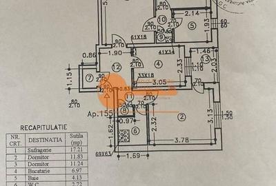 Apartament 3 Camere Zona Uverturii- Centrala Termica - 6