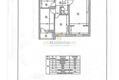 Apartament cu 3 camere în Central - 6