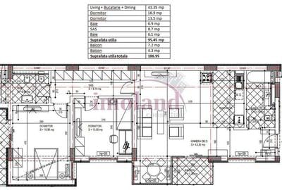 Apartament cu 3 camere semidecomandat în Cotroceni - 15