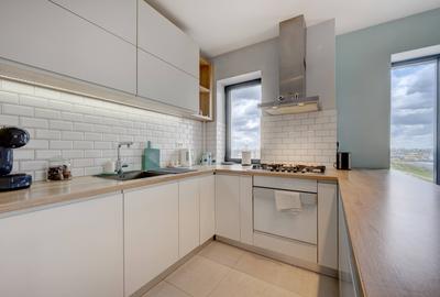 Penthouse cu 4 camere semidecomandat, mobilat în Militari - 5