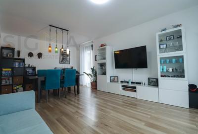 Apartament cu 3 camere decomandat, mobilat în Borhanci